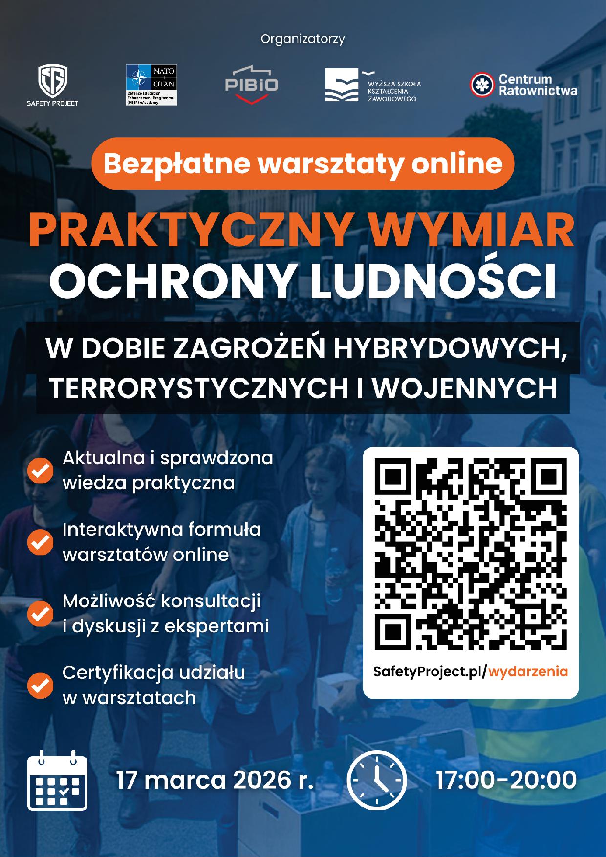 Bezpłatne szkolenia dla mieszkańc&oacute;w z&nbsp;zakresu ochrony ludności