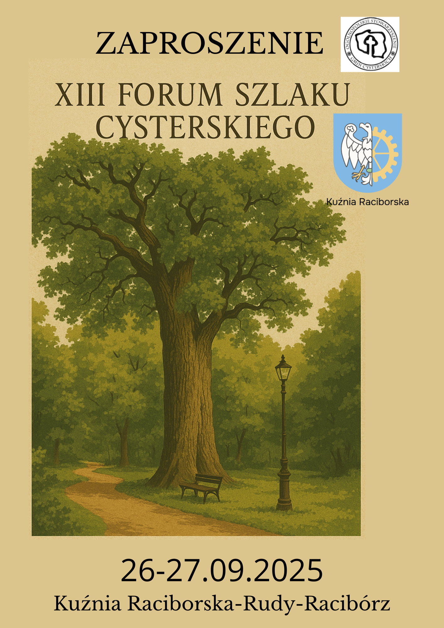 Zaproszenie na&nbsp;XIII Forum Szlaku Cysterskiego