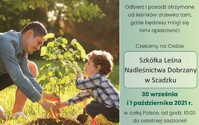 Zdjęcie do Przyłącz się do og&oacute;lnopolskiej akcji #sadziMY